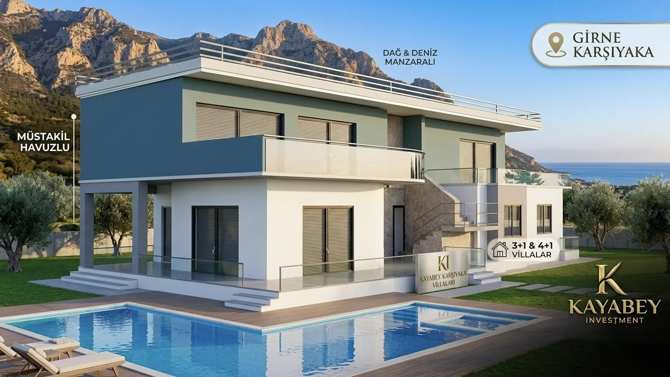 Girne Karşıyaka Villa